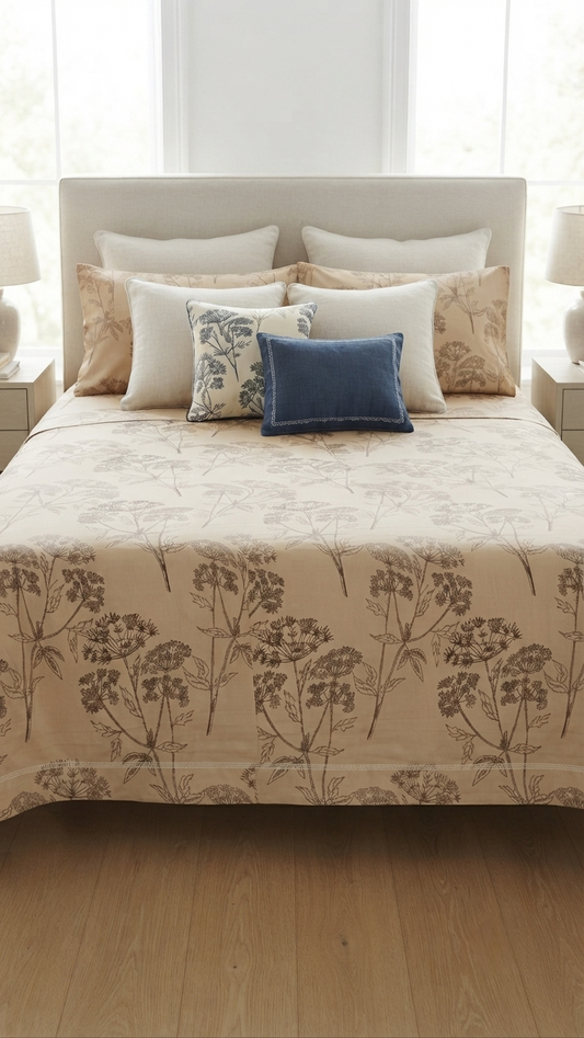 The Umbel Meadow Bed Sheet Set (by The Woven Room)