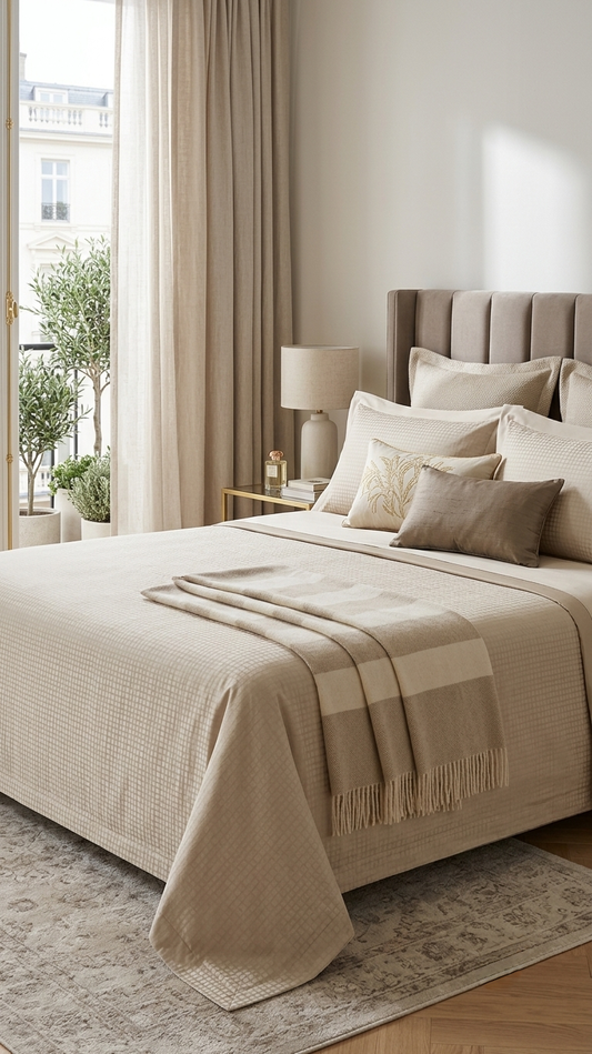Waffle Coverlet