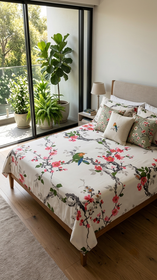 The Blossom & Songbird Chinoiserie Collection (by The Woven Room)