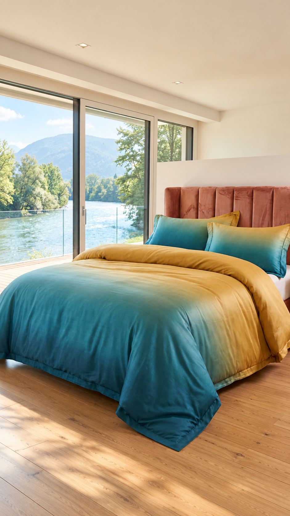 Sol & Tide Ombre Sateen Bedsheet