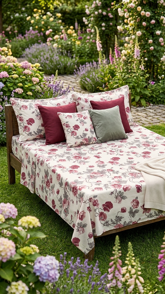 Vintage Rose Garden Collection (by The Woven Room)