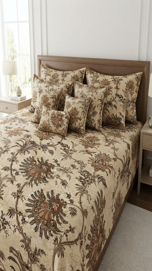 The Versailles Jacobean Bedsheet Set (by The Woven Room)