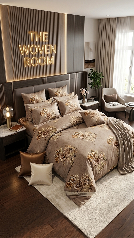 Aura of Gilded Bloom Luxe (by The Woven Room)