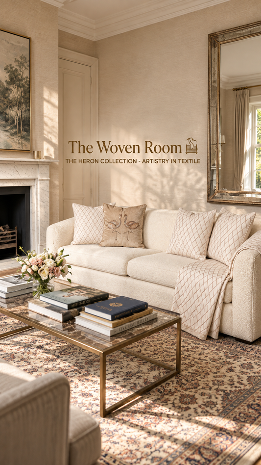 The Heron Heritage Cushion Set