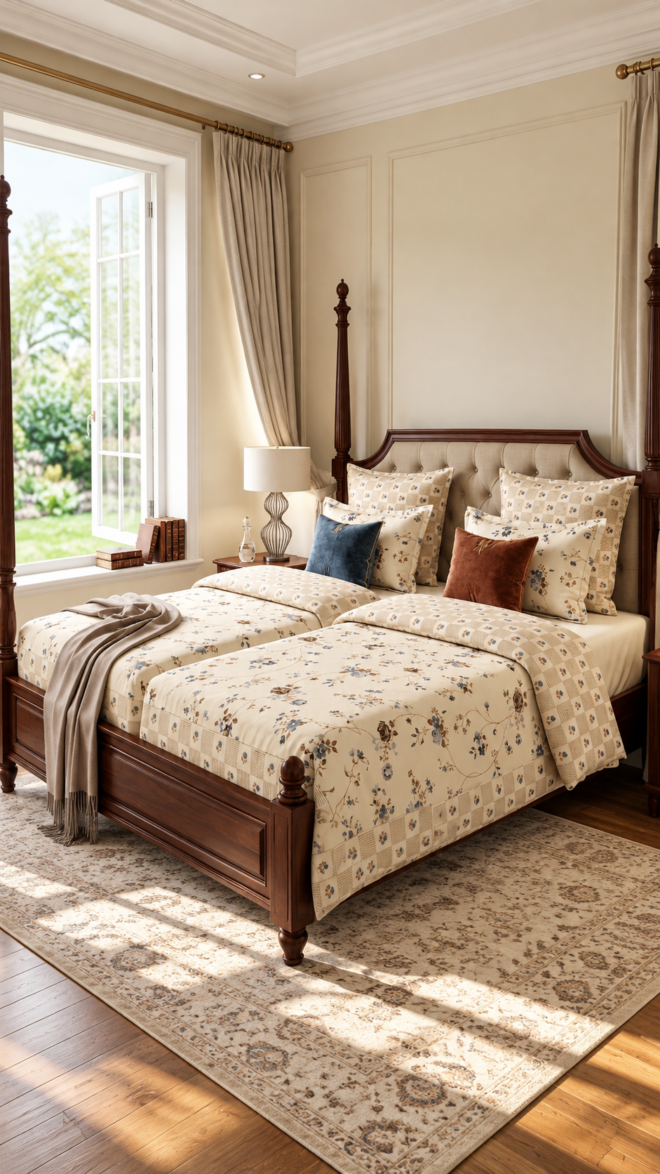 The Vintage Meadow 3-Layer Dohar