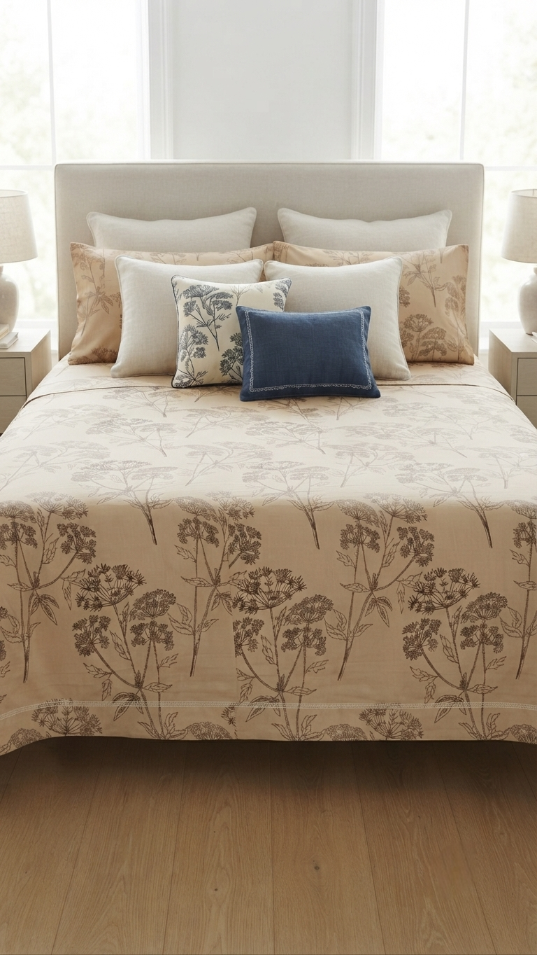 The Umbel Meadow Bed Sheet Set (by The Woven Room)