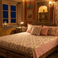 Gulab Jaal Jaipur Hand Block Printed Cotton Dohar ( by The Woven Room)