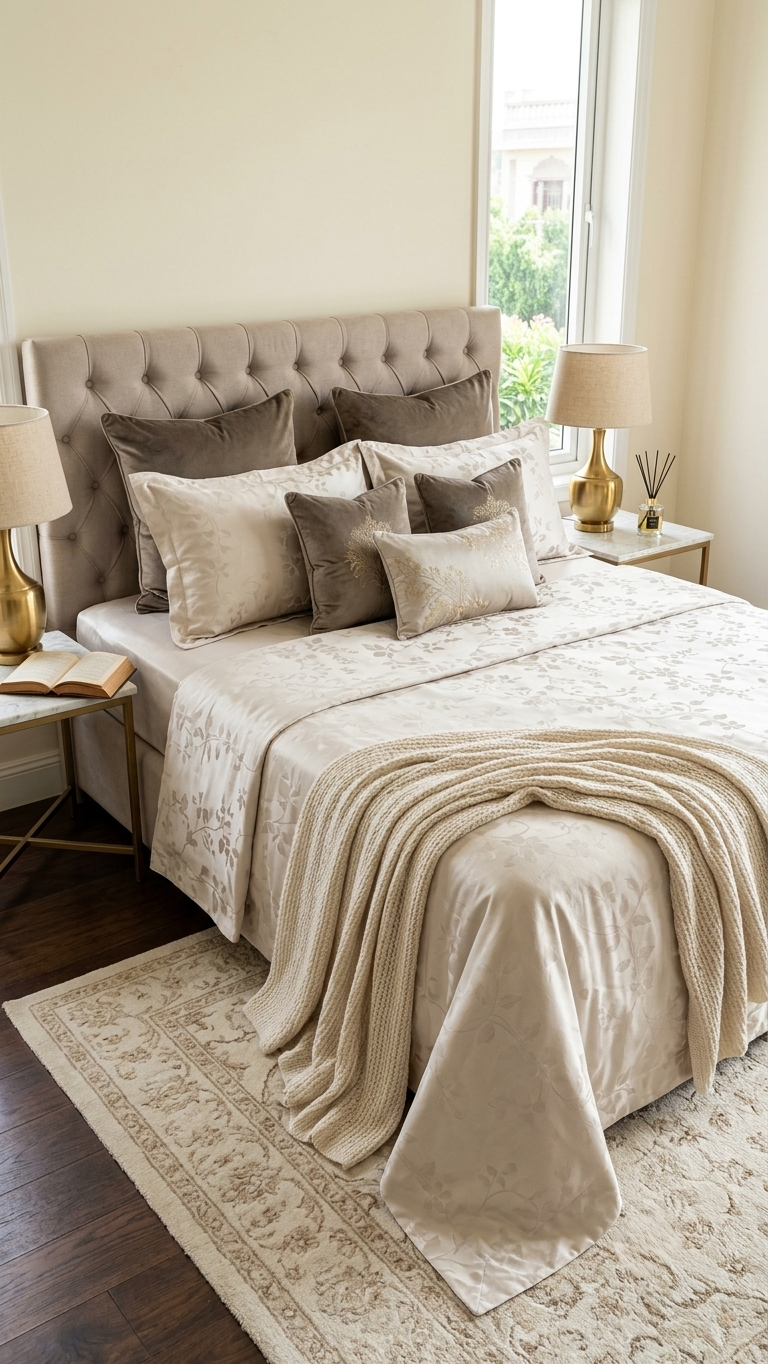 Champagne Jacquard