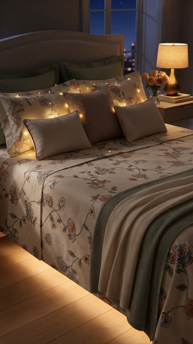 Vintage Meadow Bloom Sheet Set (by The Woven Room)