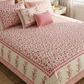 The Gulmohar Blossom Hand-Block Printed Cotton Bedsheet Set ( by The Woven Room)