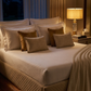 Imperial Sateen Damask Bedsheet Set (by The Woven Room)