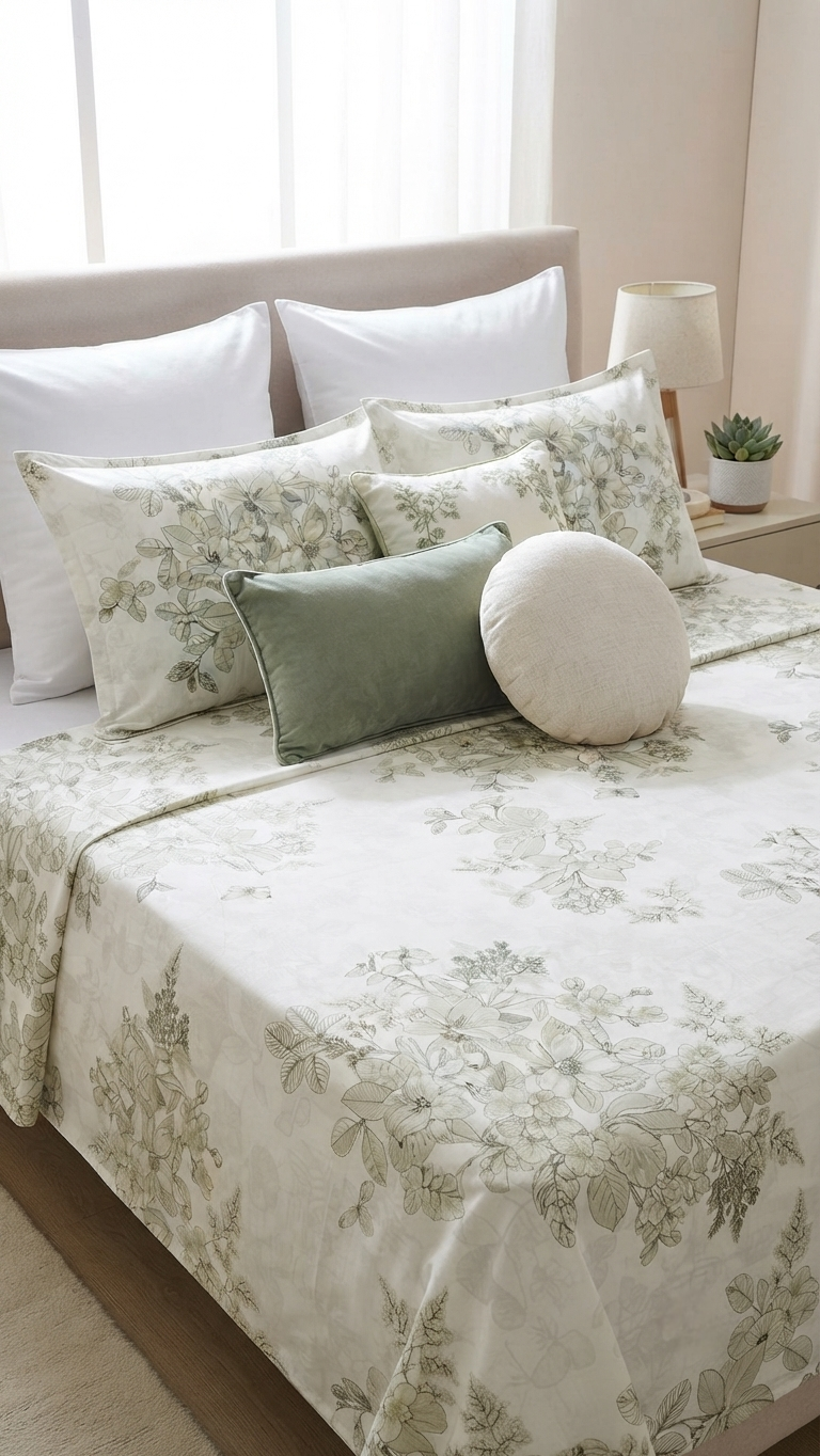 Celadon Bloom Luxe ( by The Woven Room)