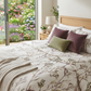 Whispering Flora bedsheet set (by The Woven Room)
