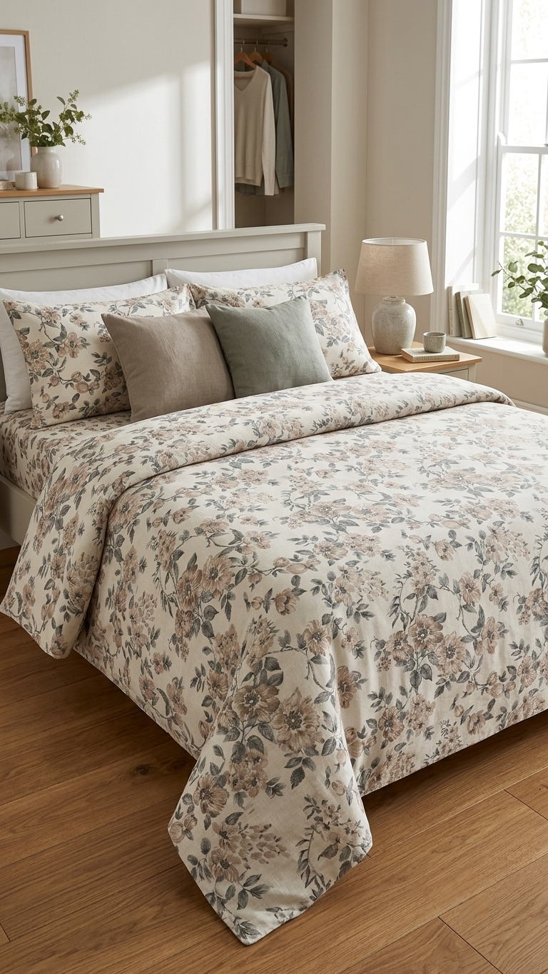 Sepia Floral Heritage Collection (by The Woven Room)