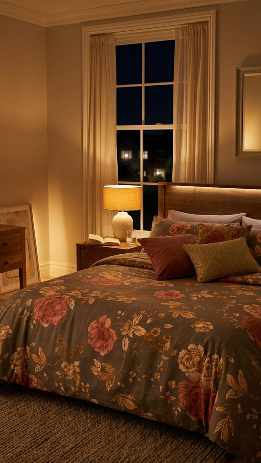 English Rose Elegance Bedsheet Set (by The Woven Room)