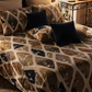 Terra Mosaic Pure Cotton Bed Sheet Set (by The Woven Room)