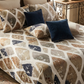 Terra Mosaic Pure Cotton Bed Sheet Set (by The Woven Room)