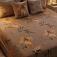 Autumn Bloom Cotton Fitted Bedsheet Set (by The Woven Room)