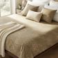 Earthy Rose Minimalist Bedsheet Set (by The Woven Room)
