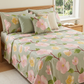 Meadow Blossom Sage Bedspread Set (by The Woven Room)