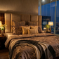 The Victorian Dusk Floral Bedsheet set (by The Woven Room)