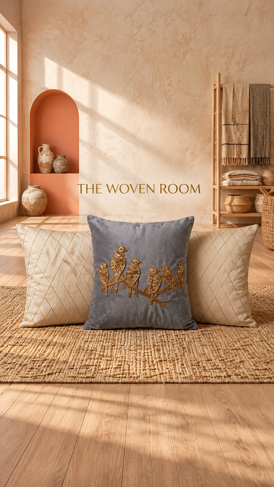 The Avian Heritage Cushion Trio