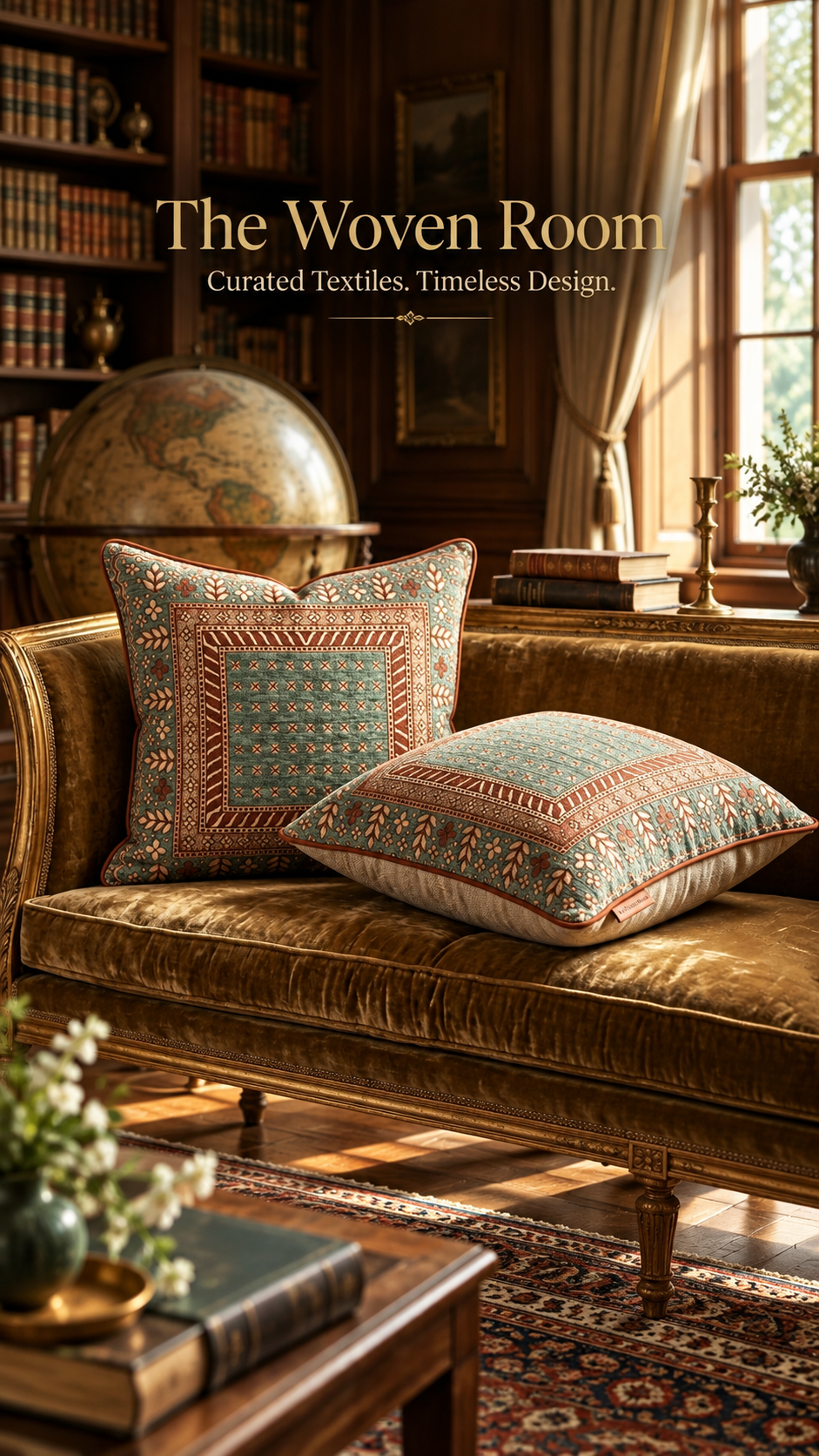 The Heritage Suzani Cushion (Set of 2)