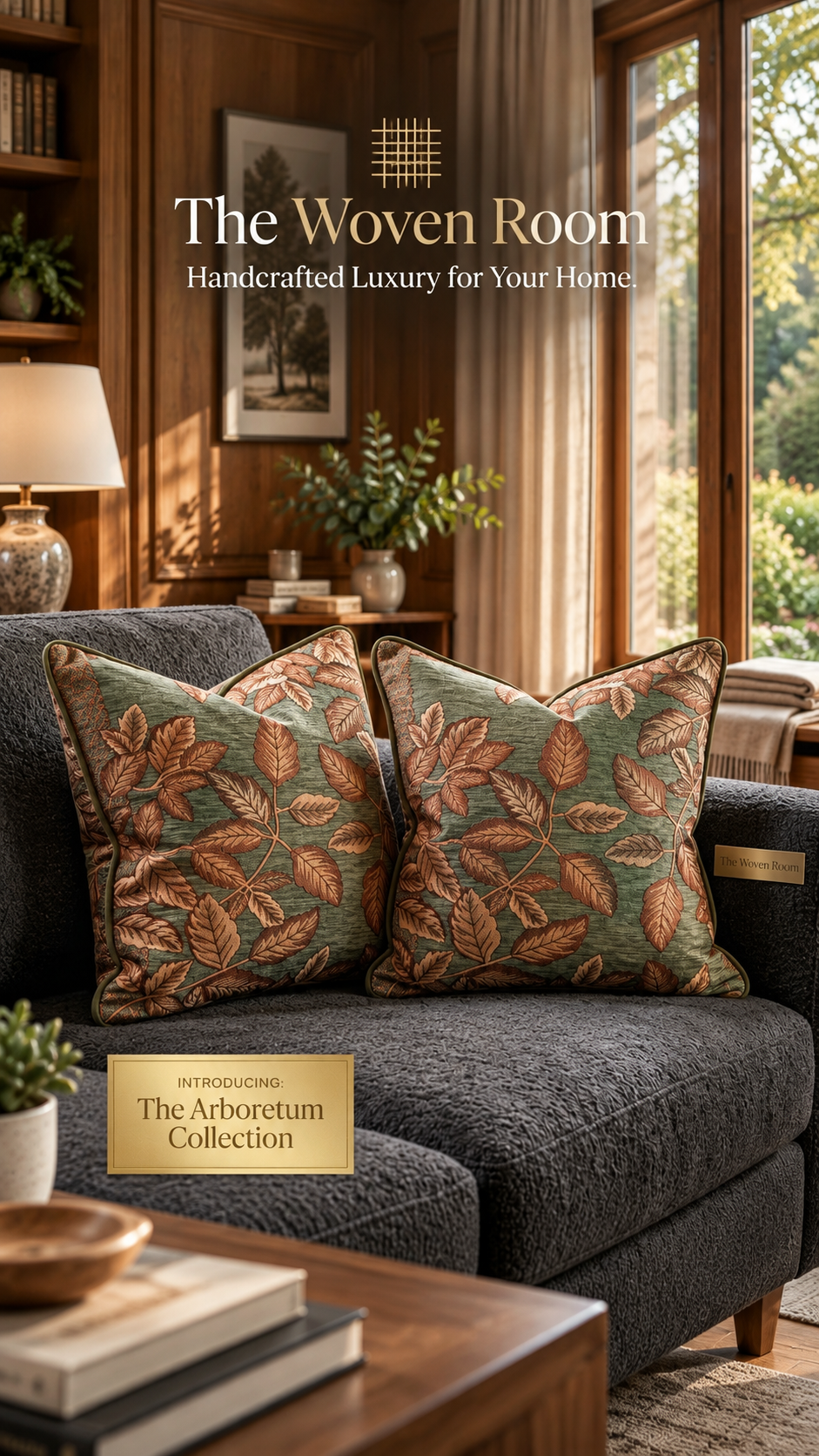 The Rowan Jacquard Cushion (set of 2)